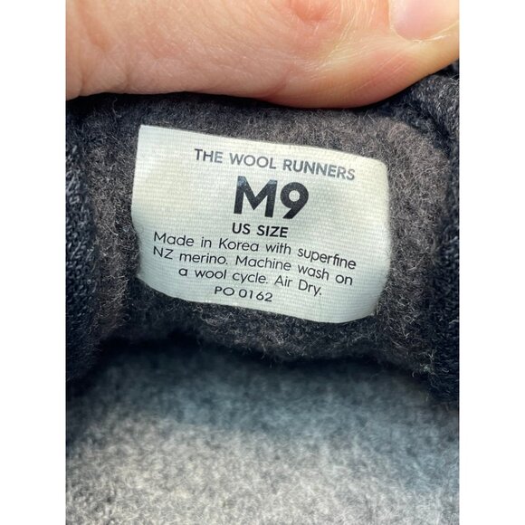 Allbirds The Wool Runners Black Men’s Size 9 - Picture 7 of 7